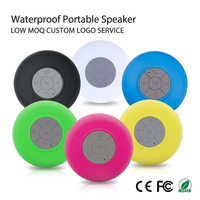 Altavoz Portátil Impermeable con Ventosa, Directo de Fábrica, V5.3, Llamadas Manos Libres, 6 Colores, Altavoz para Ducha de Baño, Logotipo Personalizado