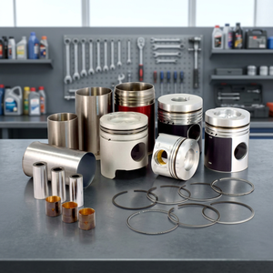 Nouveau piston en alliage d'aluminium LU Titan 160 pour la rénovation/amélioration des moteurs 6 cylindres - Product Image 2
