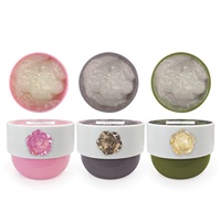 Vente en Gros Personnalisé Marque Privée Vegan Biologique Aloe Vera Vc Naturel Visage Mains Et Corps Exfoliant Blanchissant Polonais Bain Gommage