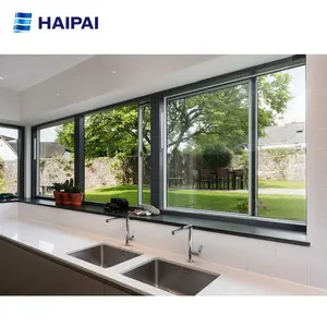 Haipai The Latest Design Of Aluminum Alloy Heat Insulation Sliding Windows For Villa And Living Room