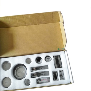 Installation facile Kit de <span class=keywords><strong>cabine</strong></span> de douche en acier inoxydable anti-corrosion Raccords de <span class=keywords><strong>cabine</strong></span> en verre pour salle de bain carrée Style ouvert coulissant - Product Image 5