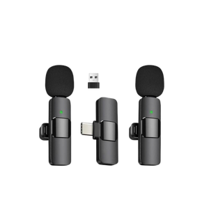 Micros-cravates sans fil avec technologie d'annulation du bruit, parfaits pour l'enregistrement vidéo de haute qualité <span class=keywords><strong>sur</strong></span> téléphones et appareils photo - Product Image 3