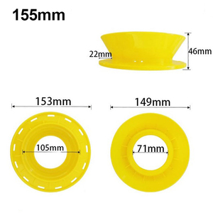 ABS multifonction mer pêche roue main <span class=keywords><strong>fil</strong></span> emballage outil ligne <span class=keywords><strong>enrouleur</strong></span> moulinet de pêche bobine pêche moulinet <span class=keywords><strong>fil</strong></span> rouleau - Product Image 3