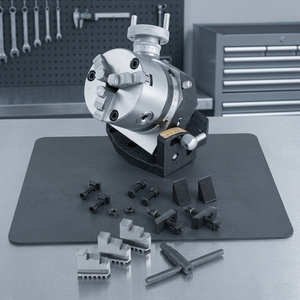 Tête Diviseuse Rotative FERVI Girevole Basculante avec Mandrin, Rotation 360°, Inclinaison 90° - Product Image 2