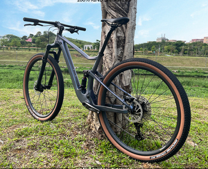 Bicicleta de Montaña BXT MTB-<span class=keywords><strong>XC</strong></span>-097 29er de Carbono con Suspensión Completa, Frenos de Disco, Descenso, Trekking, Descuento en Bicicleta de Montaña de Carbono - Product Image 6