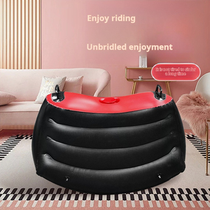 <span class=keywords><strong>2026</strong></span>年新作 YX レッド＆ブラック ハッピービッグフレンズ 楽しい屋外用フロッキー加工インフレータブルシートクッションソファ - Product Image 5