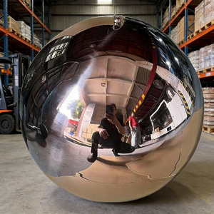 Ornamen Bola Baja Tahan Karat Kustom Grosir Pabrik Standar AISI untuk Penggunaan Dalam dan Luar Ruangan - Product Image 5