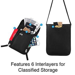 Nouveau sac bandoulière de voyage imperméable à la mode, sacs pour téléphone portable, porte-cartes minimaliste, porte-passeport, portefeuille pour hommes - Product Image 3