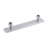 Accessoires pour système d'installation photovoltaïque de bonne qualité Joint de rail Support solaire Connecteur de rail en aluminium