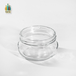 Venda quente 80ml 100ml 150ml 200ml 370ml 12 oz Jarras De Vidro Terrina com Tampa De Metal para Alimentos na EU Food <span class=keywords><strong>Standard</strong></span> - Product Image 2