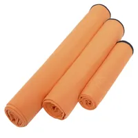 Handuk Gym Mikrofiber Tenun Berkualitas Lembut Set Cepat Kering Waffle Kompres Olahraga Warna Solid Persegi Grosir Daur Ulang