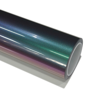 Film PVC de haute qualité Prelatek à changement de couleur, film vinyle multicolore à gamme complète, options de couleurs riches, finition brillante, haute saturation