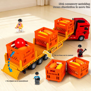 Camión <span class=keywords><strong>de</strong></span> Transporte <span class=keywords><strong>de</strong></span> Gran Tamaño, Sin Necesidad <span class=keywords><strong>de</strong></span> Baterías, Divertido Juego <span class=keywords><strong>de</strong></span> Imitación <span class=keywords><strong>de</strong></span> Cocina, Verduras, Bebidas, Frutas, Juguete <span class=keywords><strong>de</strong></span> Transporte <span class=keywords><strong>de</strong></span> <span class=keywords><strong>Carga</strong></span> para Niños y Niñas - Product Image 5