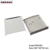 Carcasa exterior para enrutador WiFi, carcasa de plástico ABS moderna de 160x145x35mm