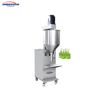 <span class=keywords><strong>Machine</strong></span> de remplissage semi-automatique pneumatique verticale réglable et mobile pour liquides, crèmes, gels, poudres, boissons, produits chimiques et produits en verre - Product Image 1