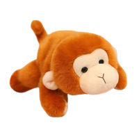 Adorable Peluche Ours Créative, Animal en Peluche Super Doux 100% Polyester, Personnalisable, Porte-clés Anti-stress