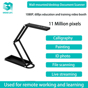 Scanner Portatile per <span class=keywords><strong>Documenti</strong></span> SD-1300, Cabina Video Pieghevole ad Alta Velocità A4 e Fotocamera per Aula e Riunioni - Product Image 1