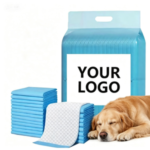 OEM, Coussinets d'apprentissage jetables pour animaux de compagnie, super absorbants, anti-fuites, 6 couches, séchage rapide, pour l'apprentissage de la propreté des chiens, chats et lapins en intérieur - Product Image 1