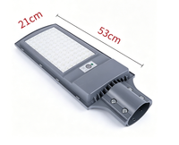 Lampe solaire tout-en-un pour rue, capteur de mouvement PIR, télécommande, étanche IP65, pour extérieur, route, jardin, parking