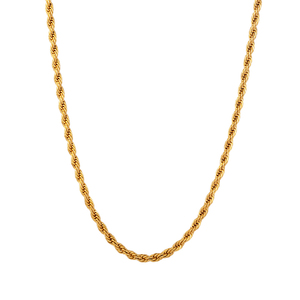 Collana a Catena Intrecciata Spessa di Alta Qualità, <span class=keywords><strong>Placcata</strong></span> in <span class=keywords><strong>Oro</strong></span> 14k 18k, Resistente all'Acqua e all'Ossidazione, 2.5mm 5mm 8mm, per <span class=keywords><strong>Uomo</strong></span> - Product Image 5