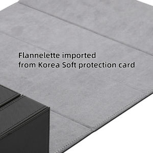    Estuche para Tarjetas T230 4 en 1, PTCG, para Juegos de Cartas, de Cuero PU con Forro de Franela, Caja Doble para Protección Ambiental, con Capacidad para 100 Tarjetas - Product Image 5