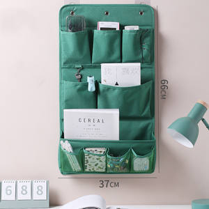 Bolsa de almacenamiento <span class=keywords><strong>para</strong></span> <span class=keywords><strong>colgar</strong></span> <span class=keywords><strong>en</strong></span> la pared, organizador plano y cuadrado respetuoso con el medio ambiente, con múltiples bolsillos - Product Image 6