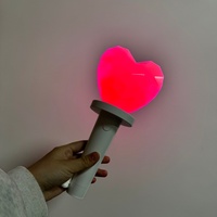 Varita LED con Diseño de Corazón, Controlable por DMX, 15 Colores Cambiantes, Control Remoto para Conciertos de Kpop, Apoyo para Esports, Fiestas y Eventos