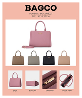 Sacs BAGCO Marque Sac à Main Multi-Couleur Sac Bandoulière Femme Vente en Gros Sacs à Main Carrés Horizontaux pour Femmes