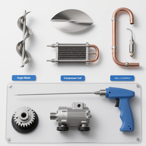 Pièces de rechange personnalisées de haute précision OEM chinoises pour les boîtes de vitesses/compresseurs des machines à crème glacée, utilisées sur les machines à crème glacée molle - Product Image 1