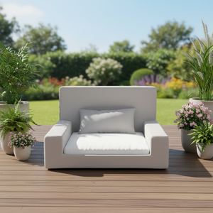 Bestseller Atmungsaktives Hundebett Waschbarer Samt- & Leinenbezug Kunstfell-Füllung Wasserdicht Rechteckig Einfarbiges Muster Karton - Product Image 2