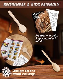 <span class=keywords><strong>Kit</strong></span> de sculpture sur bois de luxe pour adultes et enfants ensemble d'outils en tilleul avec étui en <span class=keywords><strong>cuir</strong></span> DGCM <span class=keywords><strong>Kit</strong></span> de sculpture sur bois ODM/OEM personnalisation - Product Image 6