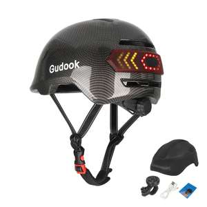 Glossy Black Z005 Voice <b>Light</b> Helmet Speaker Headset Bike Bt Smart Ai Electric Scooter Helmet With Turn Signal <b>Light</b> - Product Image 3
