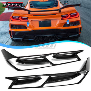 Pour Chevrolet <span class=keywords><strong>Corvette</strong></span> C8 Stingray Sports 2020-2025, garnitures en fibre de carbone véritable, kits extérieurs et intérieurs, accessoires pour haut-parleurs de porte - Product Image 5