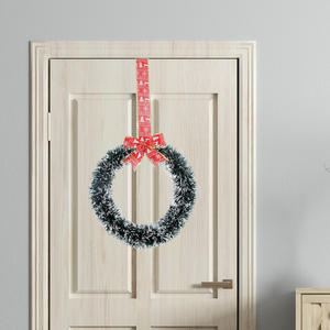 Vente chaude à <span class=keywords><strong>la</strong></span> mode maison portes et fenêtres décoration <span class=keywords><strong>de</strong></span> guirlande <span class=keywords><strong>de</strong></span> noël arc rouge guirlande suspendue décoration <span class=keywords><strong>de</strong></span> noël - Product Image 1