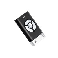 Télécommande RF rechargeable YET2194 433 MHz pour ouvre-porte de garage électrique, réplicateur de codes fixes et à apprentissage dynamique