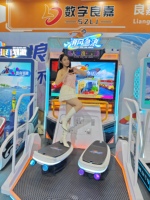 Simulateur VR Mode défi immersif Machine d'arcade de jeu de surf pour les parcs d'attractions de terrain de jeu intérieur