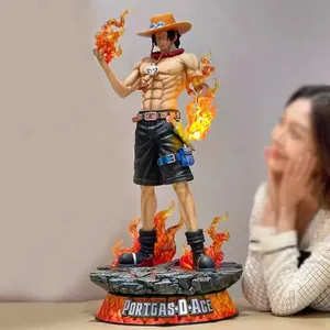 Figura <span class=keywords><strong>de</strong></span> Acción <span class=keywords><strong>de</strong></span> Anime <span class=keywords><strong>de</strong></span> Portgas D. Ace, Puño <span class=keywords><strong>de</strong></span> Fuego, <span class=keywords><strong>de</strong></span> PVC <span class=keywords><strong>de</strong></span> una Pieza, 73 cm, <span class=keywords><strong>Primera</strong></span> Edición, Embalaje Original, Decoración <span class=keywords><strong>de</strong></span> Escritorio, Regalo - Product Image 3