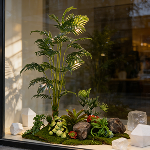 Decoración de Interiores para Hoteles y Salones de Exposiciones, Decoración para el Hogar, Plantas de Paisajismo, Decoración para el Hogar, Plantas de Interior - Product Image 1