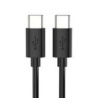 22Cm Pendek Tipe C Kabel untuk Data Mentransfer Tipe-C untuk Kabel Tipe C