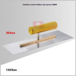 <span class=keywords><strong>Couteau</strong></span> de truelle de <span class=keywords><strong>peintre</strong></span> grattage des murs outil de mastic <span class=keywords><strong>couteau</strong></span> de piscine de cendres en acier inoxydable pour réparation de murs et plâtrage - Product Image 3