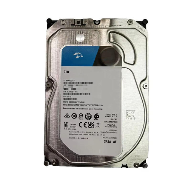 New HDD Internal ST2000VX017 ST2000VX008 2TB 3.5inch SATA 5400rpm AI HDD PC CCTV Monitoring Hard Disk Drives