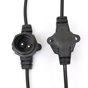 E27 E26 B22 Waterproof <b>Led</b> <b>Light</b> String Connectors Outdoor Lamp Socket Set Plastic Body Ce Certified - Product Image 4