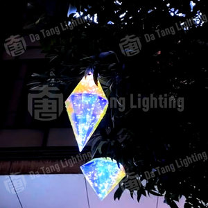 Fantasy Colored Ip65 Waterproof Pendant Light For Outdoor & Indoor Use <b>Illuminating</b> Scenic Walkways And Nighttime Attractions - Product Image 4