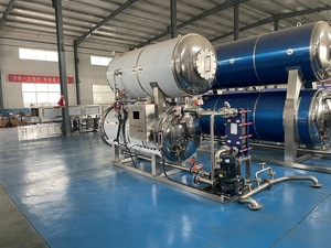 Storta di sterilizzazione orizzontale-controllo preciso della temperatura ideale per i sacchetti di storta alimenti in scatola - Product Image 4