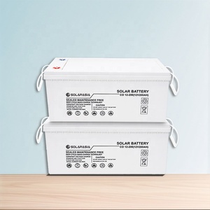 แบตเตอรี่เจล200ah 12V แบบชาร์จไฟได้สำหรับระบบพลังงานแสงอาทิตย์ SLASG100-300ah แบตเตอรี่เจลแบบเจล12V 20 - Product Image 1