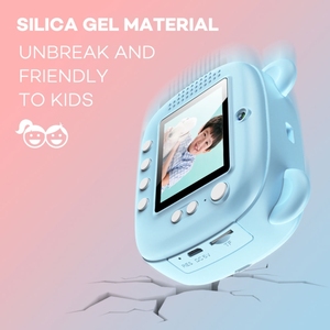 Dernière caméra à impression instantanée de dessin animé mignon pour enfant avec caméra fille LCD de 2.4 pouces - Product Image 6