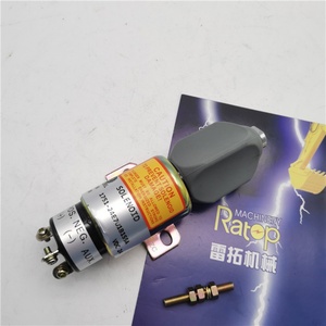 Électrovanne d'arrêt de carburant 24V 1751-2467 3864274 Électrovanne d'arrêt 1751-24E7 - Product Image 1