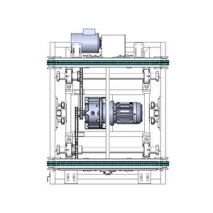 Transportador Elevador de Cadena de Acero con Recubrimiento en Polvo para Manejo Vertical en Líneas de Producción Automatizadas/Sistemas de Logística de Almacén - Product Image 2