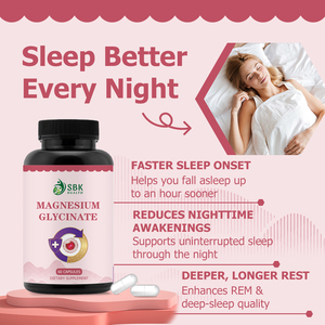 Cápsulas de Glicinato de Magnesio de Alta Calidad, Promueven Noches Tranquilas, Descanso Reparador, Alivia la Tensión y Favorece la Relajación, Reduce - Product Image 3