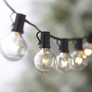 <span class=keywords><strong>Amazon</strong></span> venta <span class=keywords><strong>impermeable</strong></span> al aire libre patio de luces 25ft 12 Led G40 bombillas de luces de jardín - Product Image 2